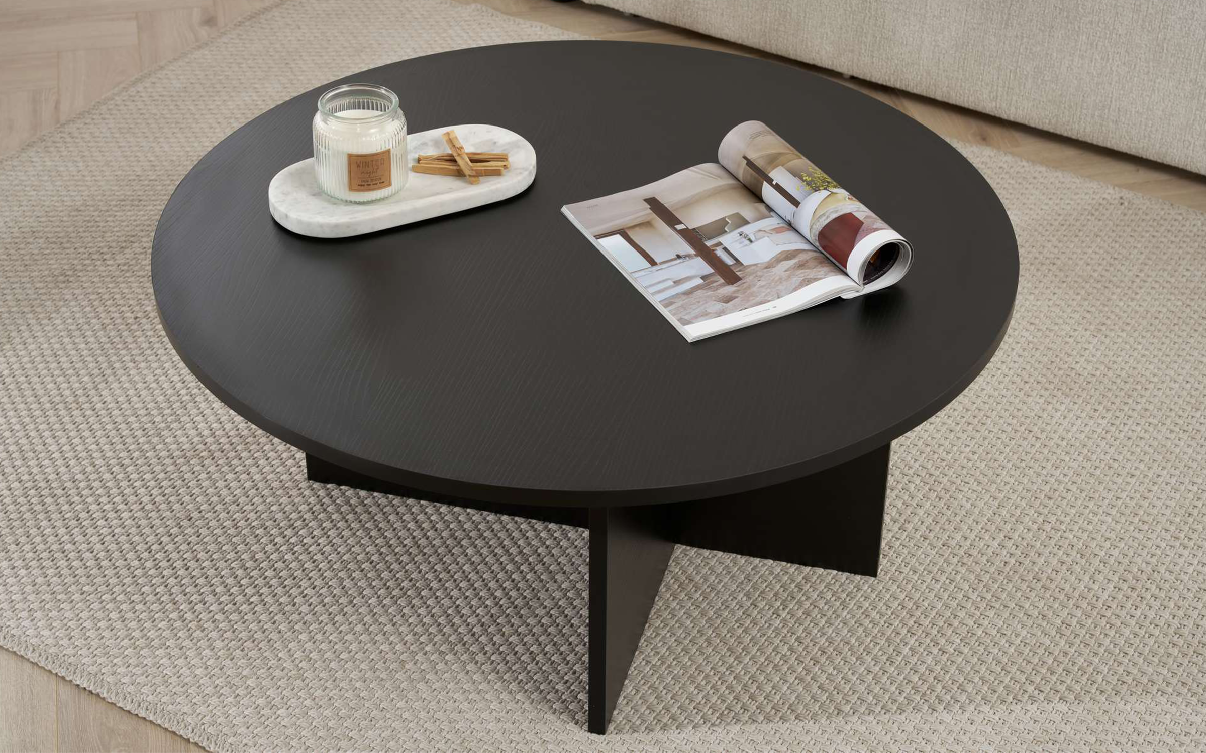 Masuta de cafea Soles, negru  4